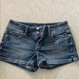 Victoria secret hipster Jean shorts